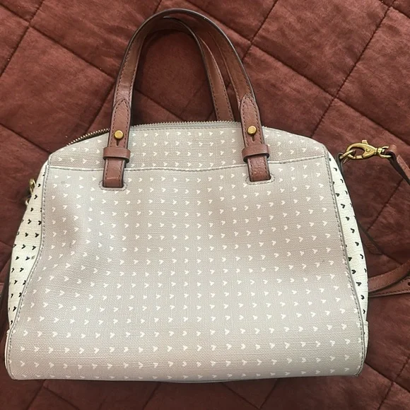 Fossil - Rachel Satchel and Matching Wallet - Picture 7 of 8